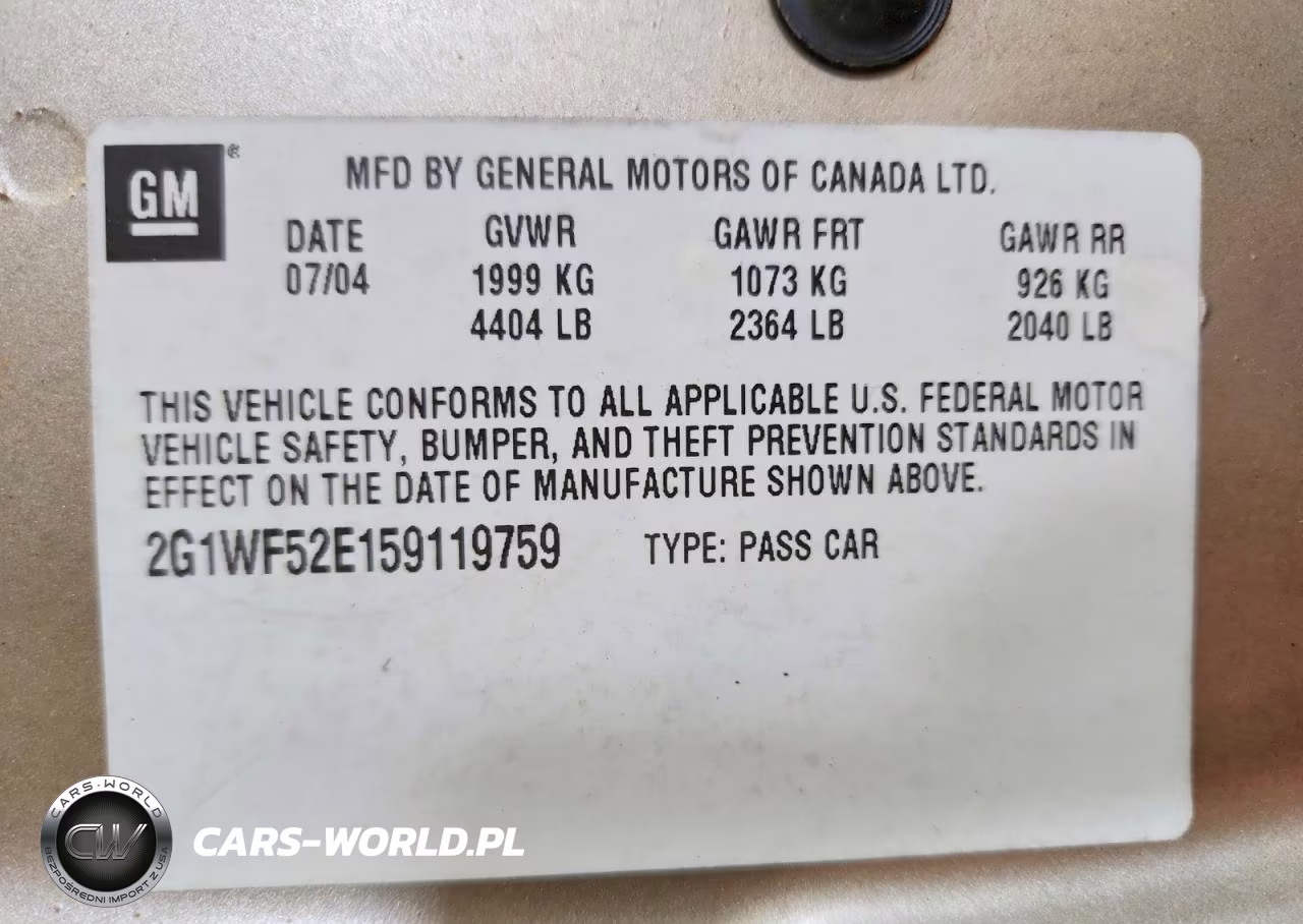 2005 Chevrolet Impala VIN:2G1WF52E159119759 - 12