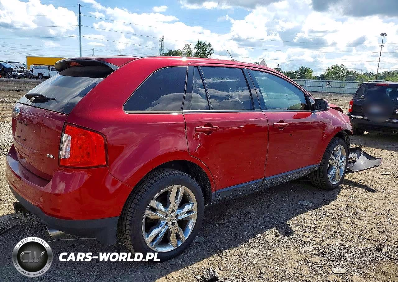 2013 Ford Edge Sel VIN:2FMDK3JC1DBB64198 - 3
