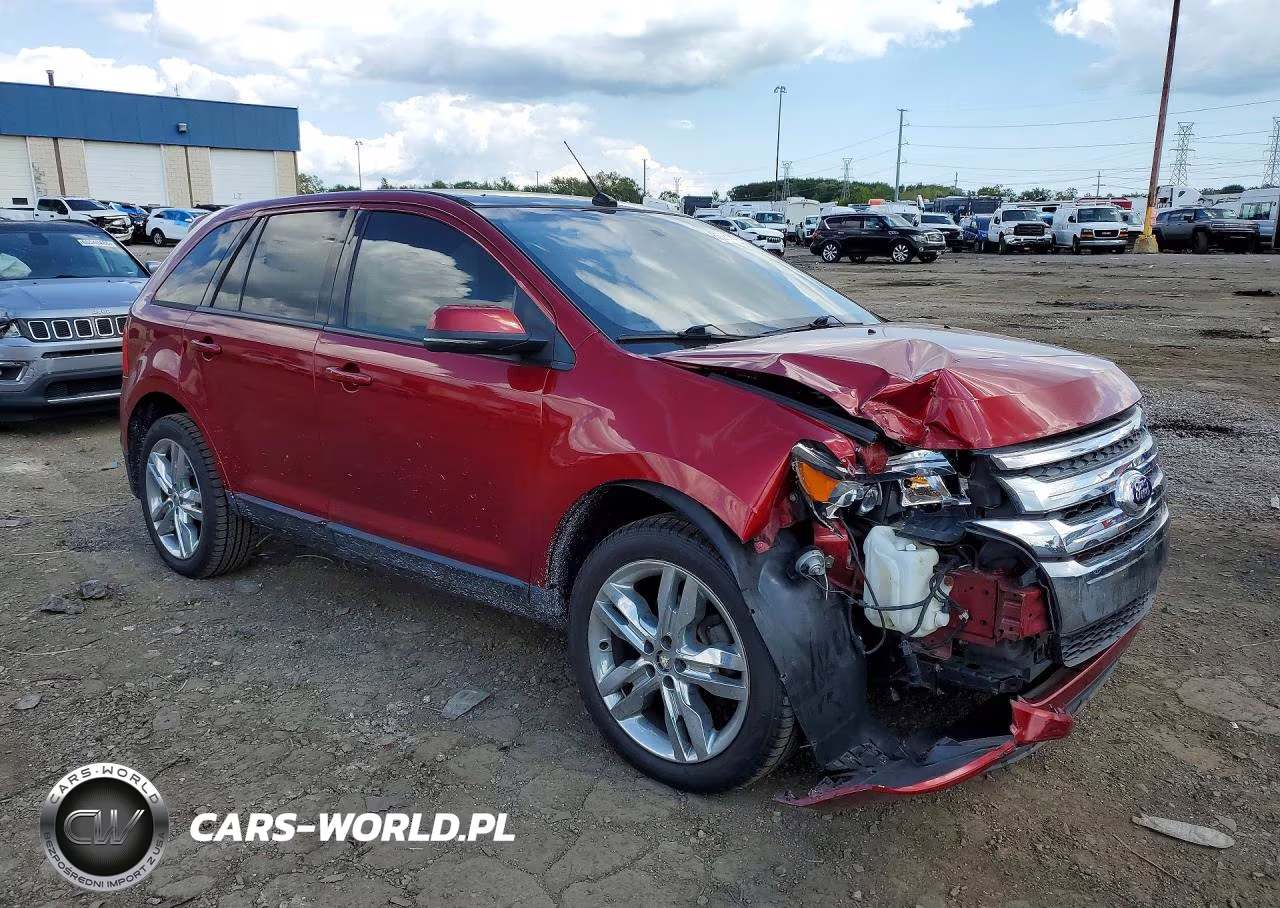2013 Ford Edge Sel VIN:2FMDK3JC1DBB64198 - 4