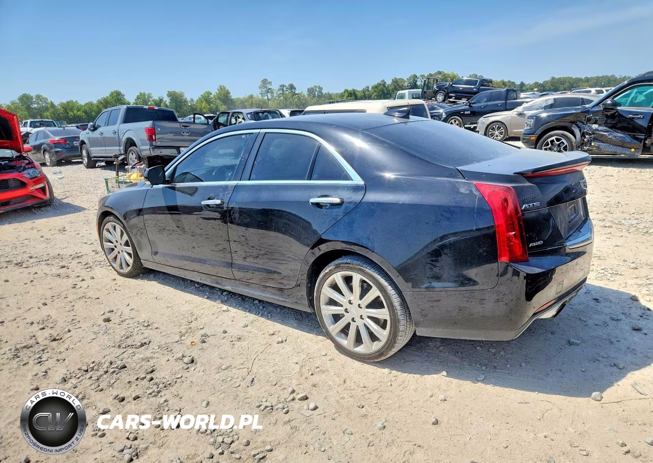 2017 Cadillac Ats Luxury VIN:1G6AH5SX5H0157848 - 2