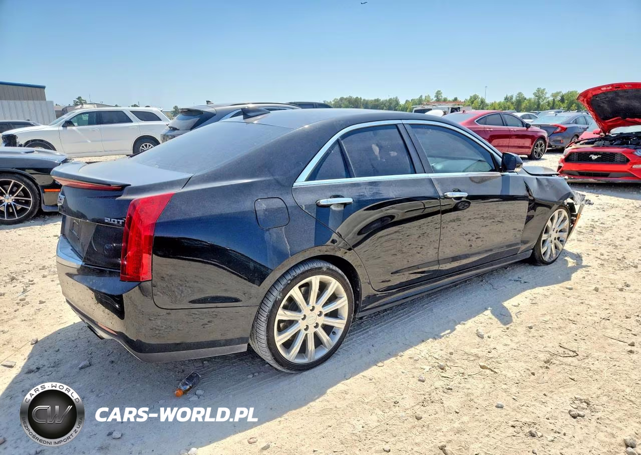 2017 Cadillac Ats Luxury VIN:1G6AH5SX5H0157848 - 3