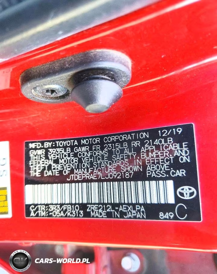 2020 Toyota Corolla Le VIN:JTDEPRAE7LJ092187 - 12