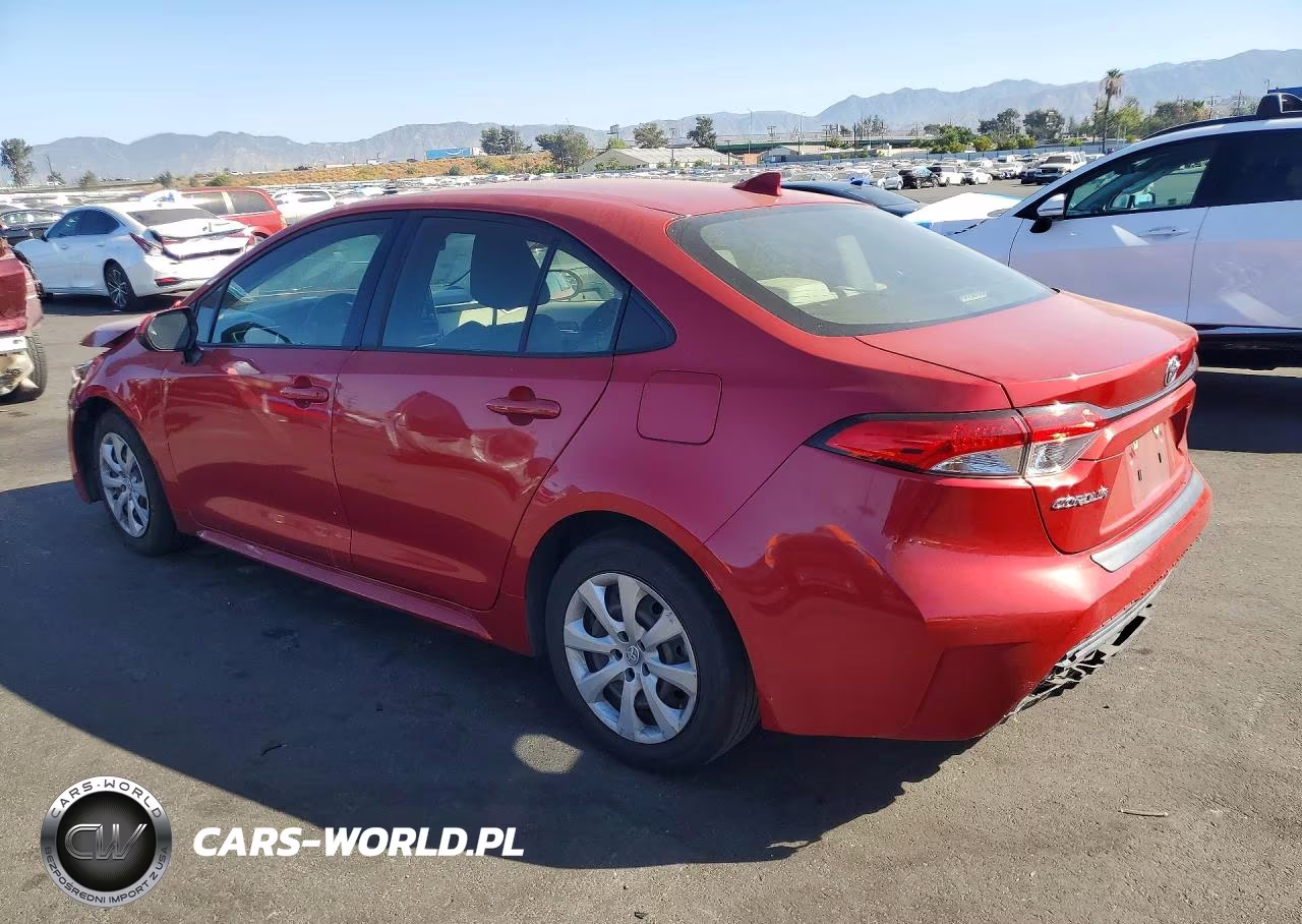 2020 Toyota Corolla Le VIN:JTDEPRAE7LJ092187 - 2