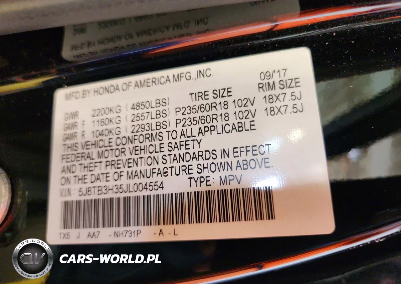 2018 Acura Rdx VIN:5J8TB3H35JL004554 - 13