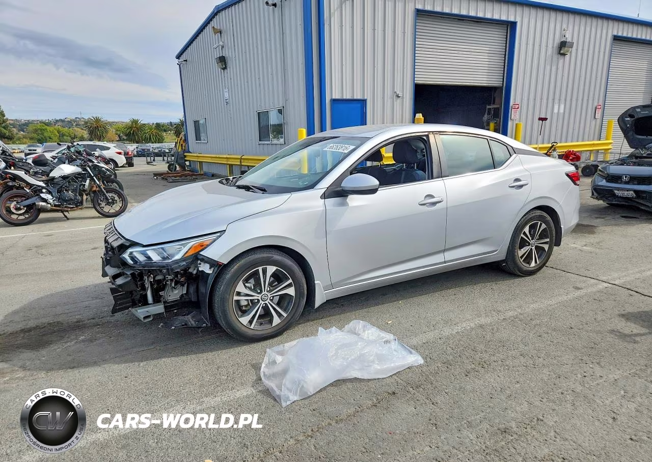 2022 Nissan Sentra Sv VIN:3N1AB8CV3NY230510 - 1