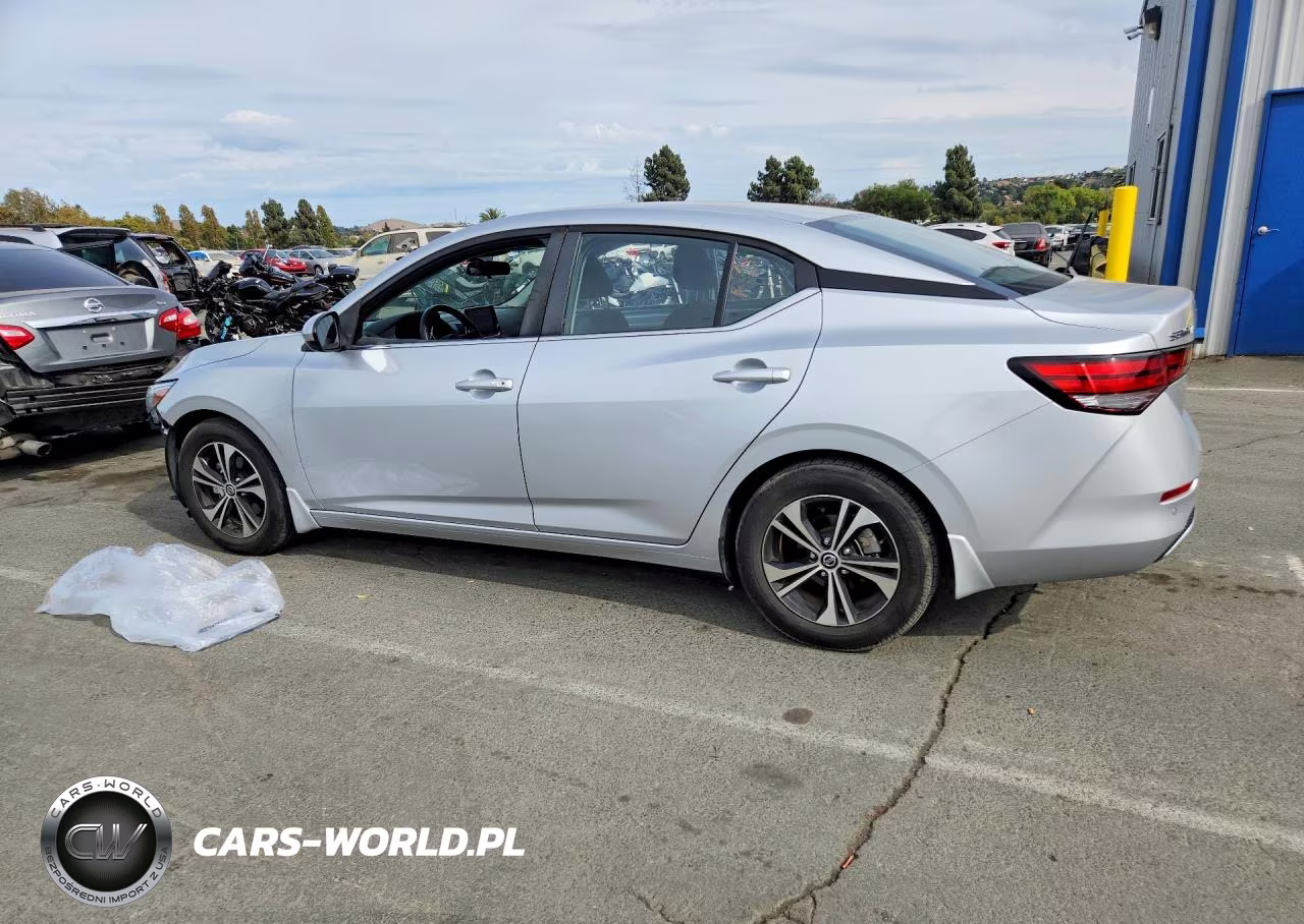 2022 Nissan Sentra Sv VIN:3N1AB8CV3NY230510 - 2