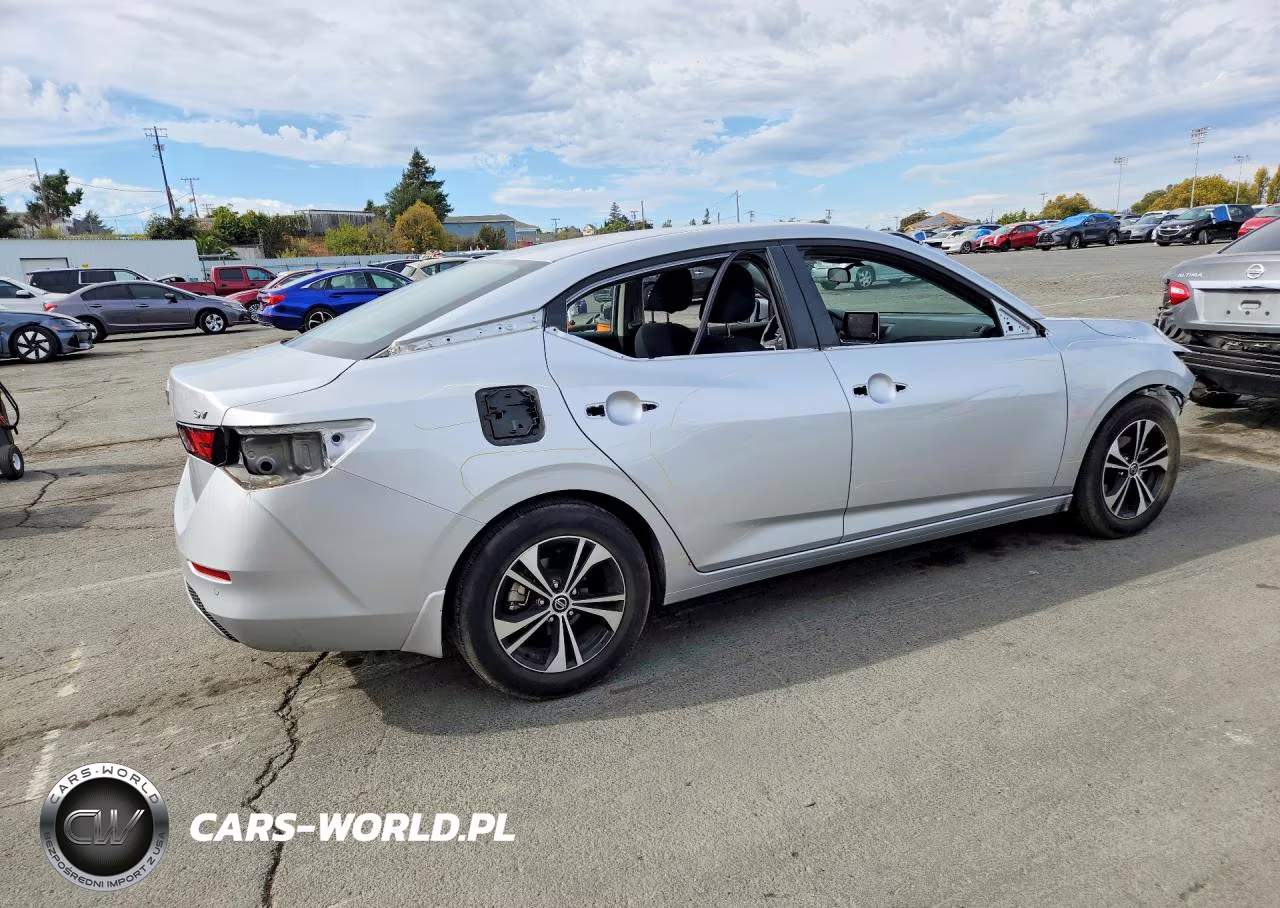 2022 Nissan Sentra Sv VIN:3N1AB8CV3NY230510 - 3