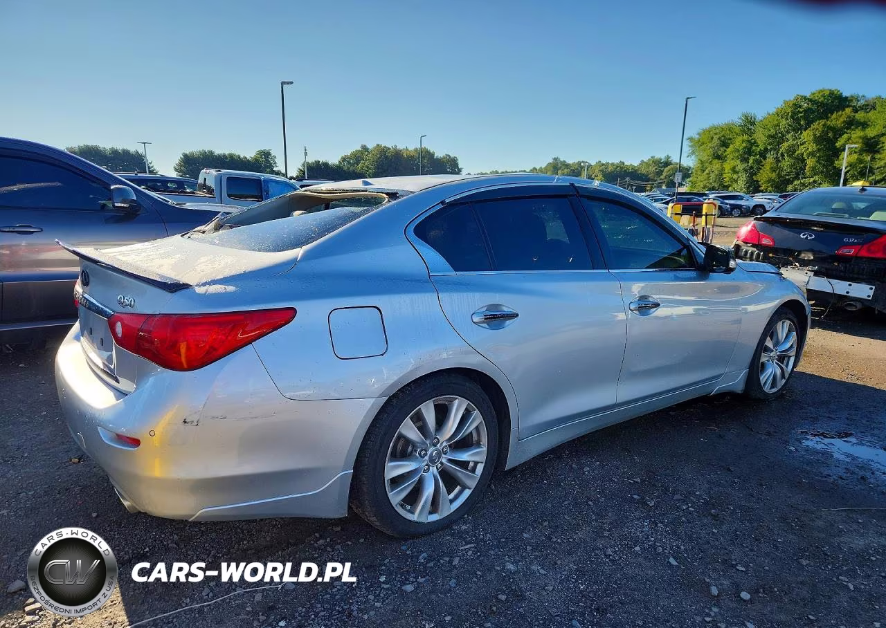 2014 Infiniti Q50 Hybrid Premium VIN:JN1AV7AR7EM701911 - 3