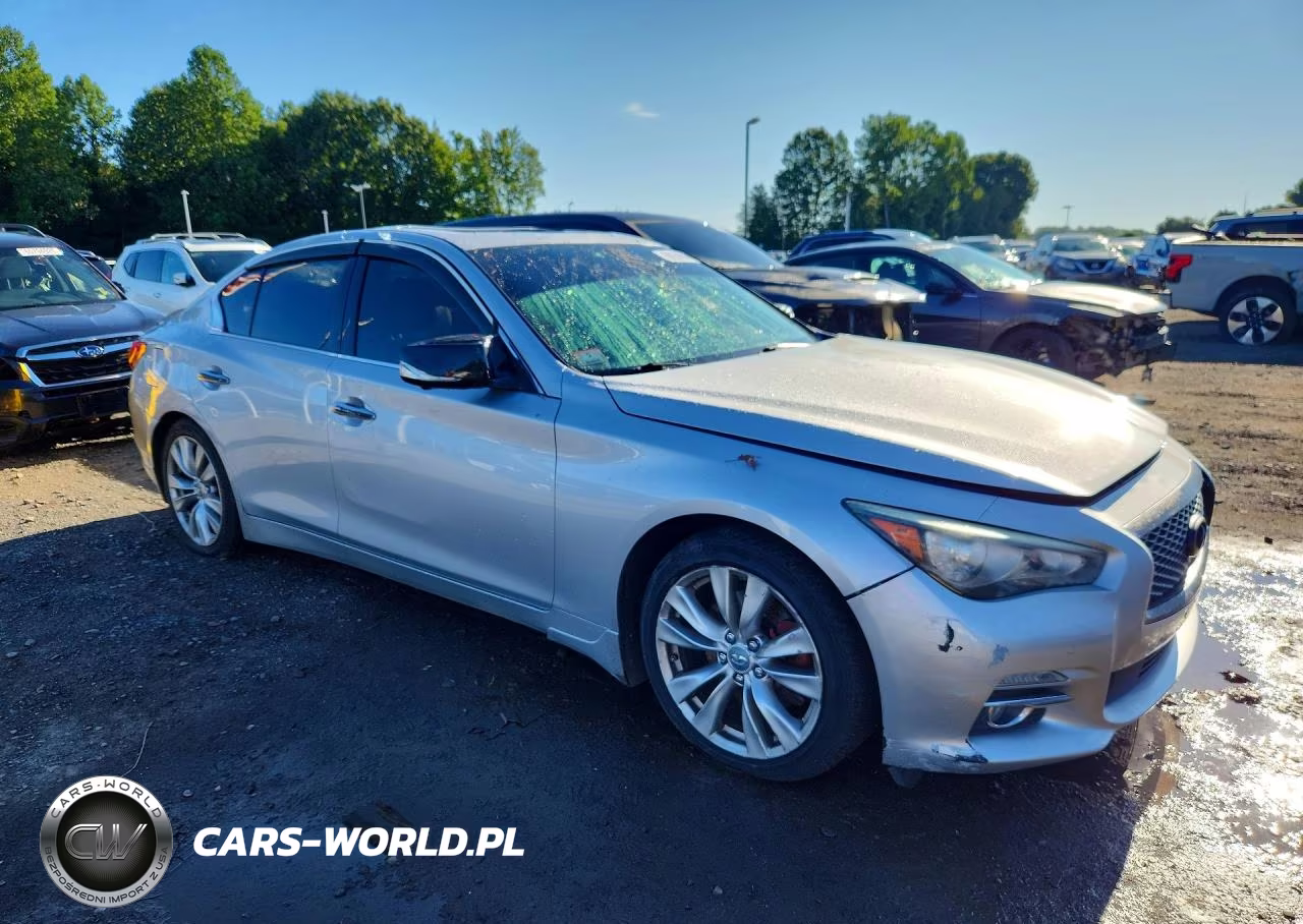 2014 Infiniti Q50 Hybrid Premium VIN:JN1AV7AR7EM701911 - 4