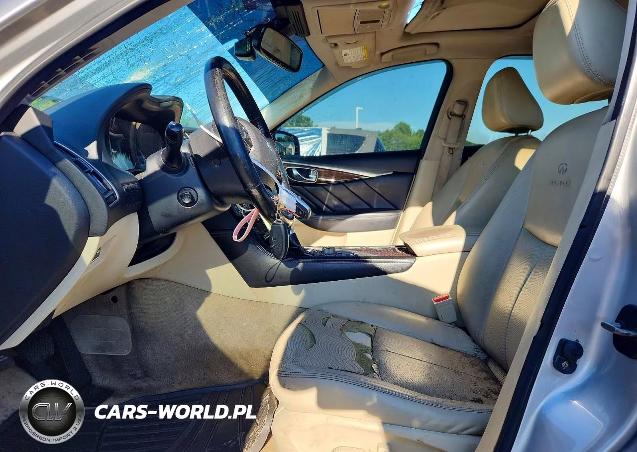 2014 Infiniti Q50 Hybrid Premium VIN:JN1AV7AR7EM701911 - 7