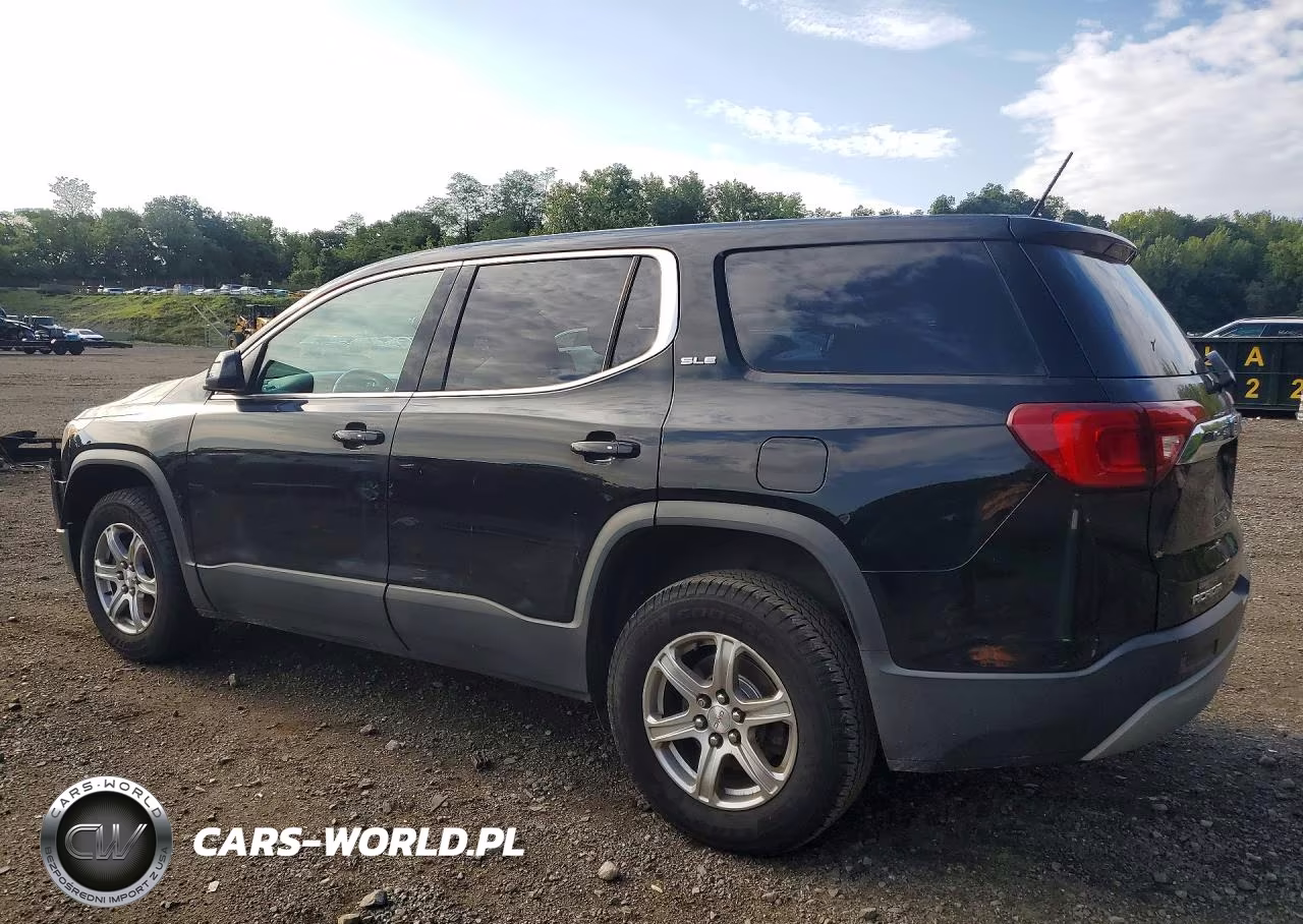 2018 GMC Acadia Sle VIN:1GKKNRLA1JZ191593 - 2