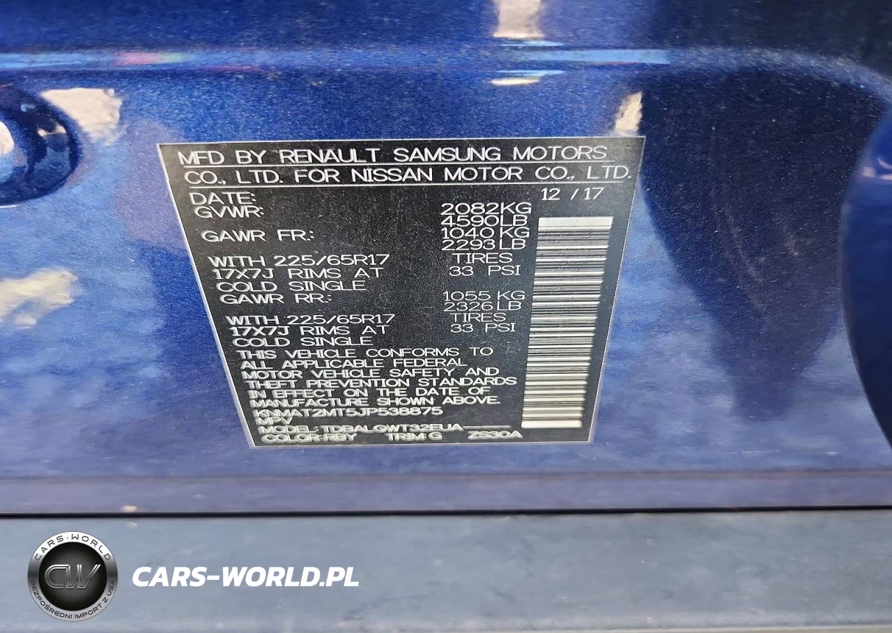 2018 Nissan Rogue Sv VIN:KNMAT2MT5JP538875 - 13