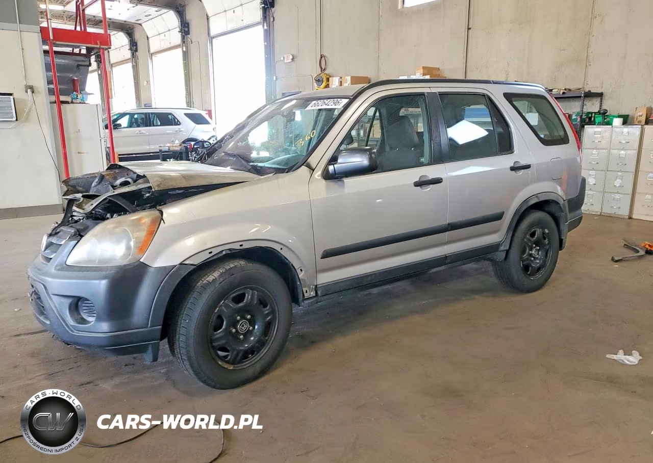 2005 Honda Cr-V Lx VIN:JHLRD78585C047953 - 1
