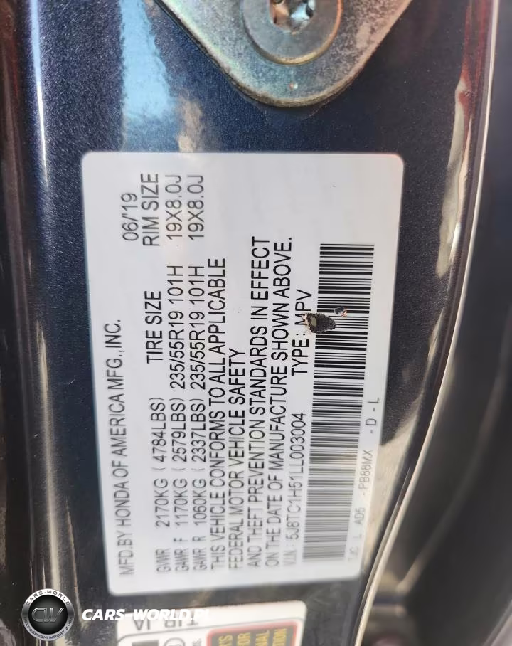 2020 Acura Rdx Technology VIN:5J8TC1H51LL003004 - 13