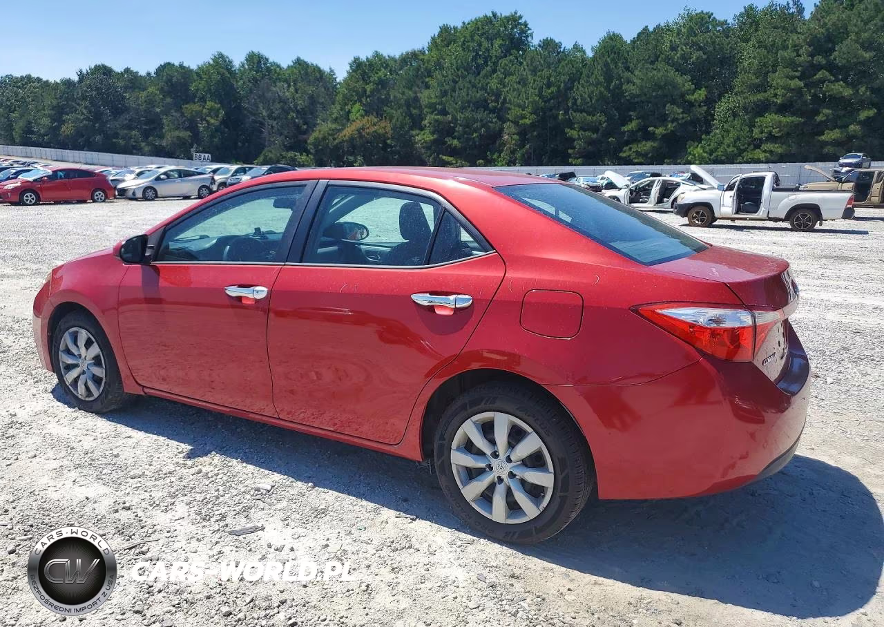 2016 Toyota Corolla Le VIN:2T1BURHE3GC542582 - 2