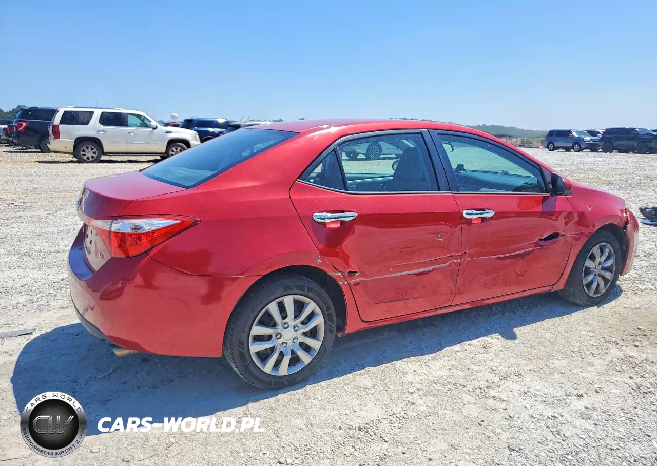 2016 Toyota Corolla Le VIN:2T1BURHE3GC542582 - 3