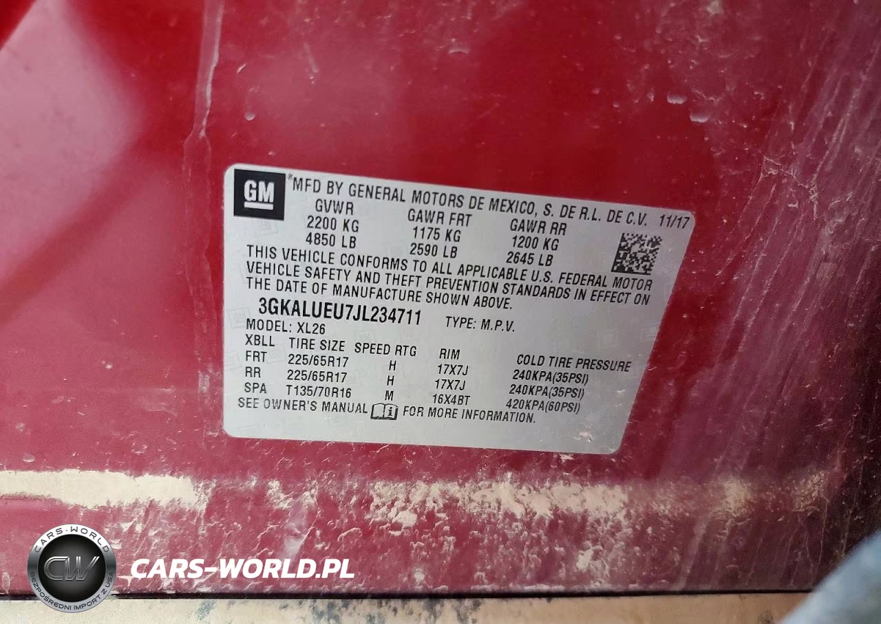 2018 GMC Terrain Sle VIN:3GKALUEU7JL234711 - 13