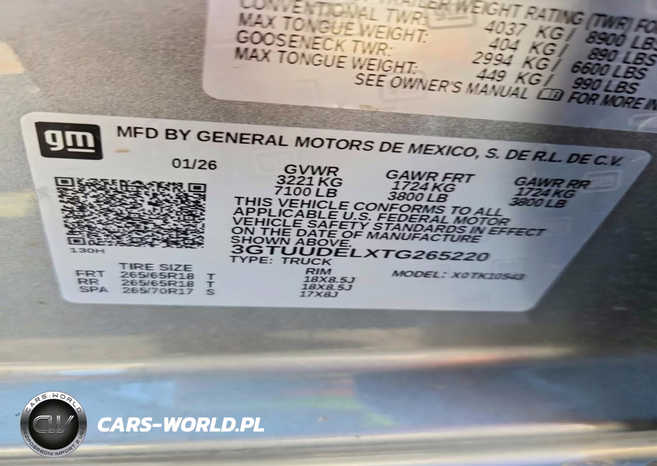 2026 GMC Sierra K1500 Slt VIN:3GTUUDELXTG265220 - 13