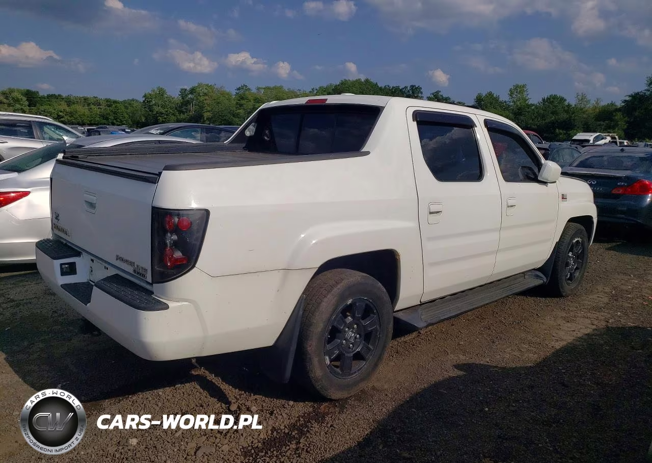 2008 Honda Ridgeline Rtl VIN:2HJYK16588H536333 - 3
