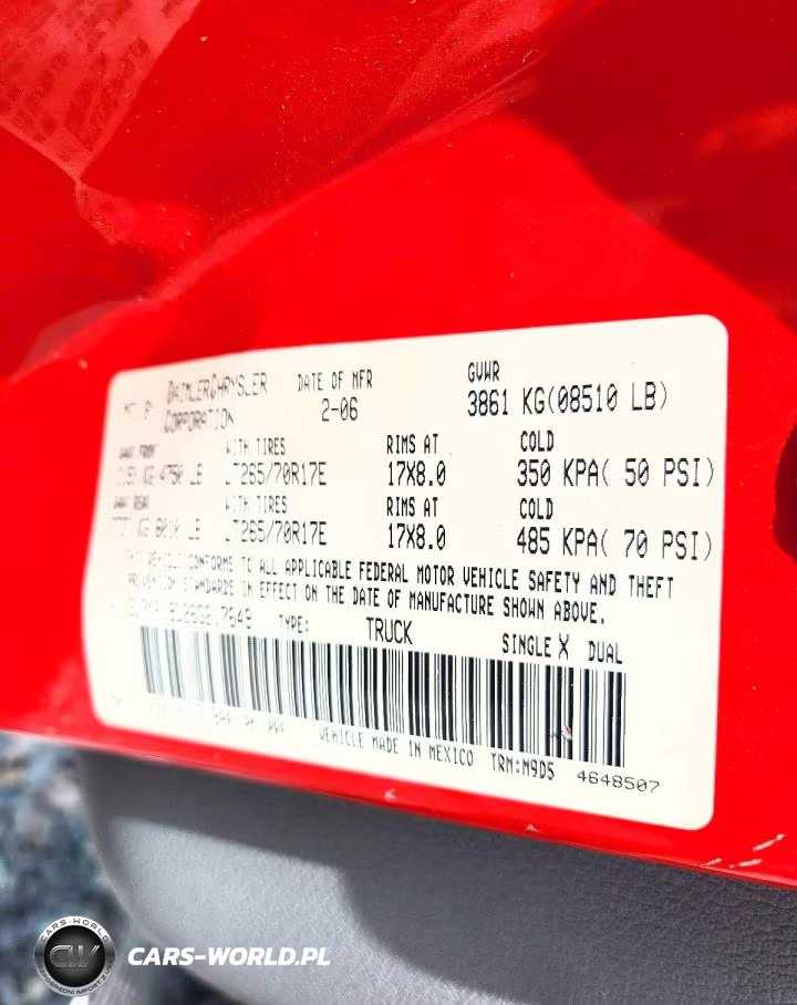 2006 Dodge Ram 1500 VIN:3D7KR19D26G217649 - 12