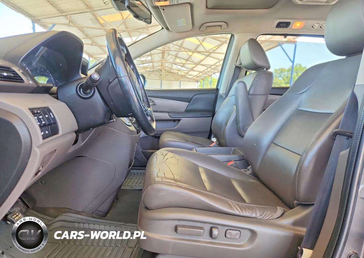 2014 Honda Odyssey Touring VIN:5FNRL5H96EB112566 - 7
