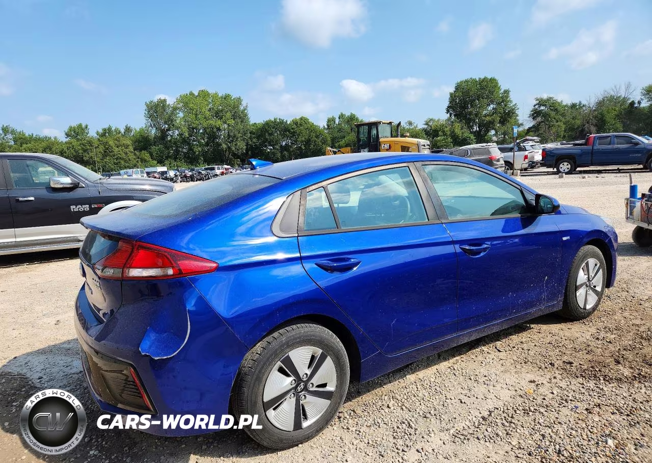 2019 Hyundai Ioniq Blue VIN:KMHC65LC1KU129290 - 3