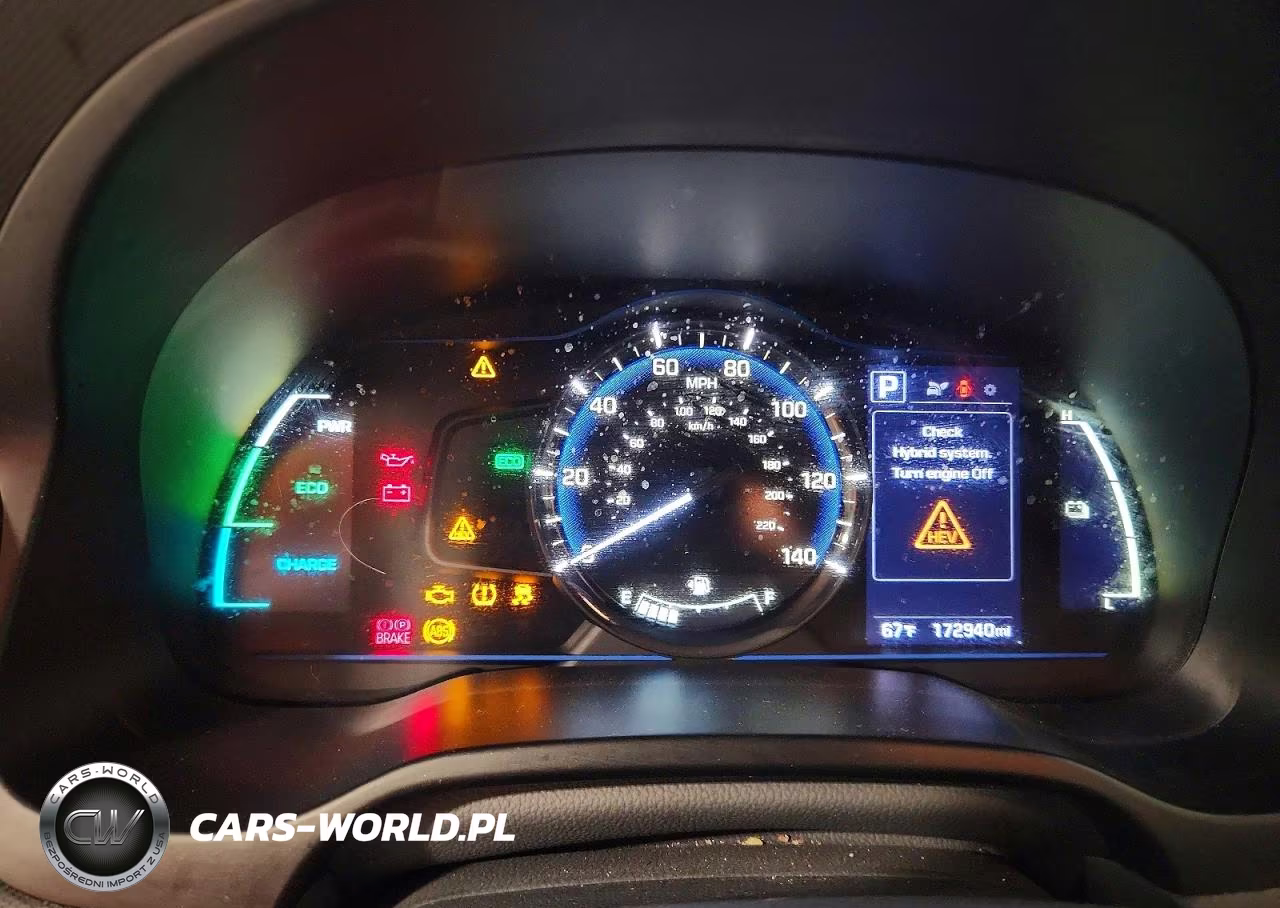 2019 Hyundai Ioniq Blue VIN:KMHC65LC1KU129290 - 9