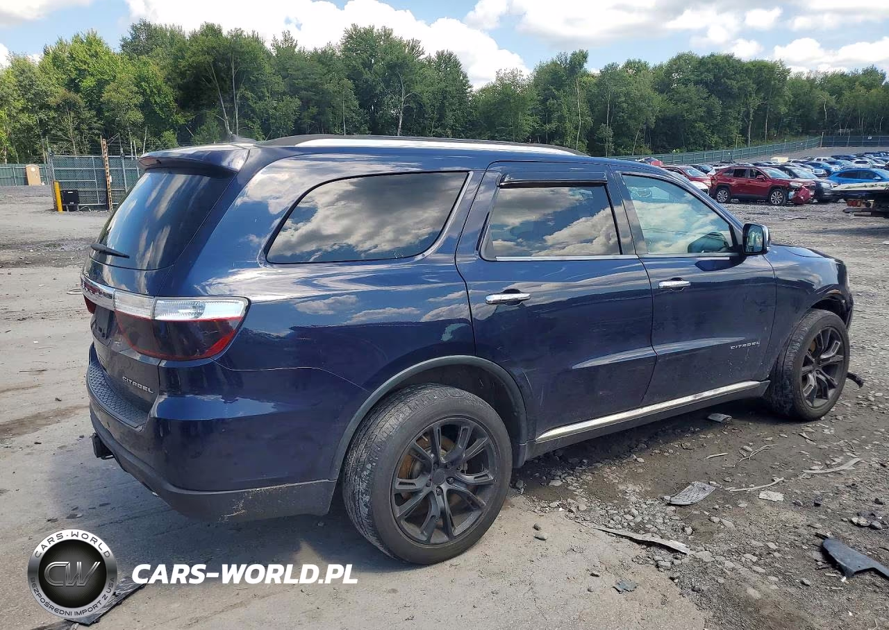 2012 Dodge Durango Citadel VIN:1C4RDJEG4CC337992 - 3