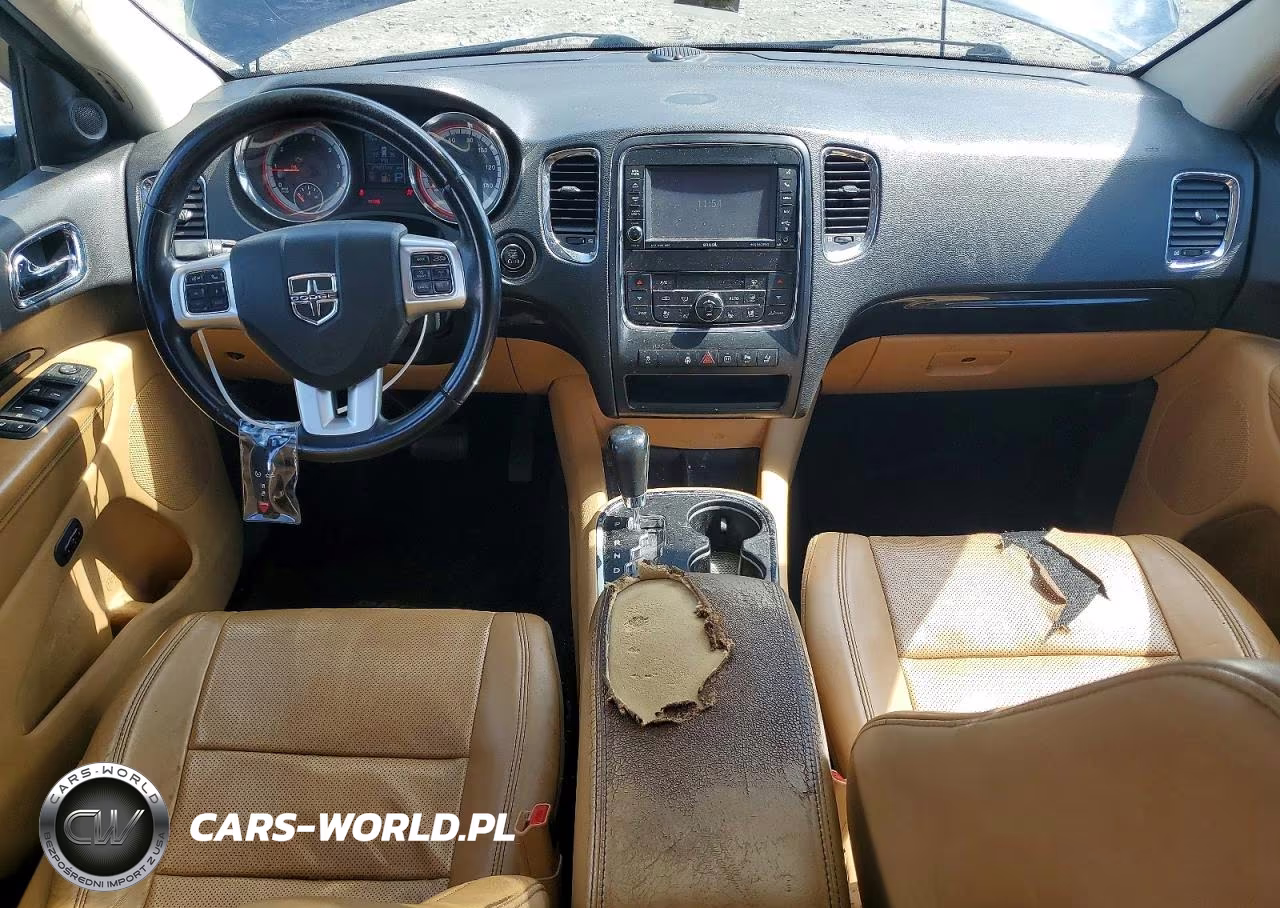 2012 Dodge Durango Citadel VIN:1C4RDJEG4CC337992 - 8