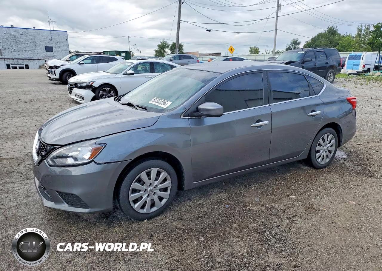 2019 Nissan Sentra S VIN:3N1AB7AP0KY369522 - 1