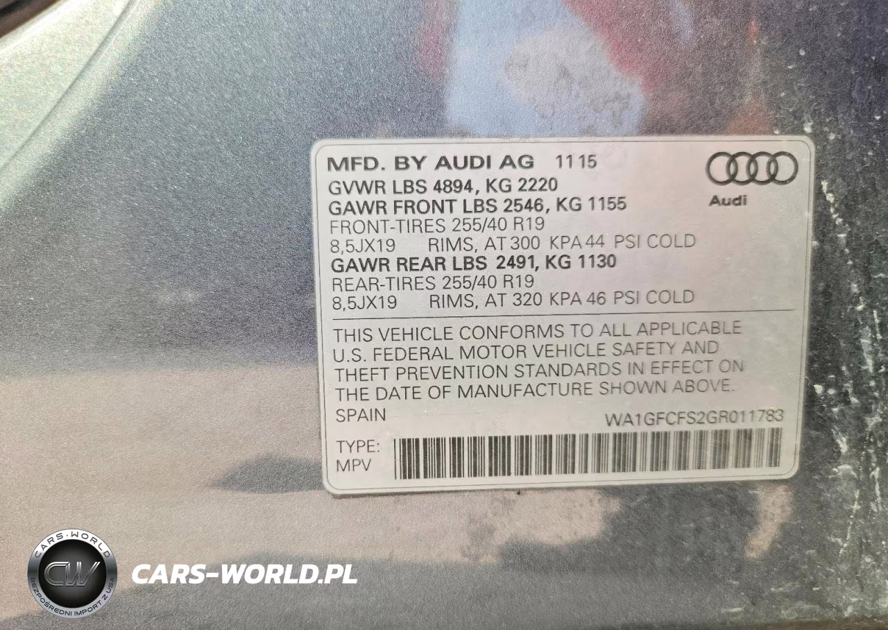 2016 Audi Q3 Prestige VIN:WA1GFCFS2GR011783 - 13