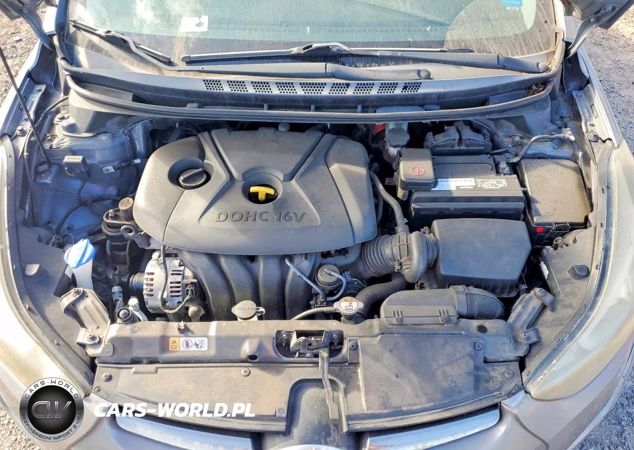 2014 Hyundai Elantra Limited VIN:5NPDH4AE3EH481206 - 11
