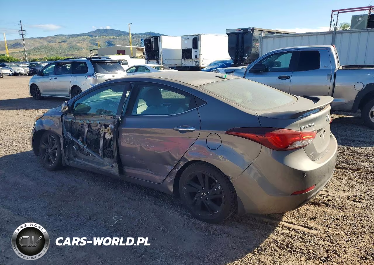 2014 Hyundai Elantra Limited VIN:5NPDH4AE3EH481206 - 2