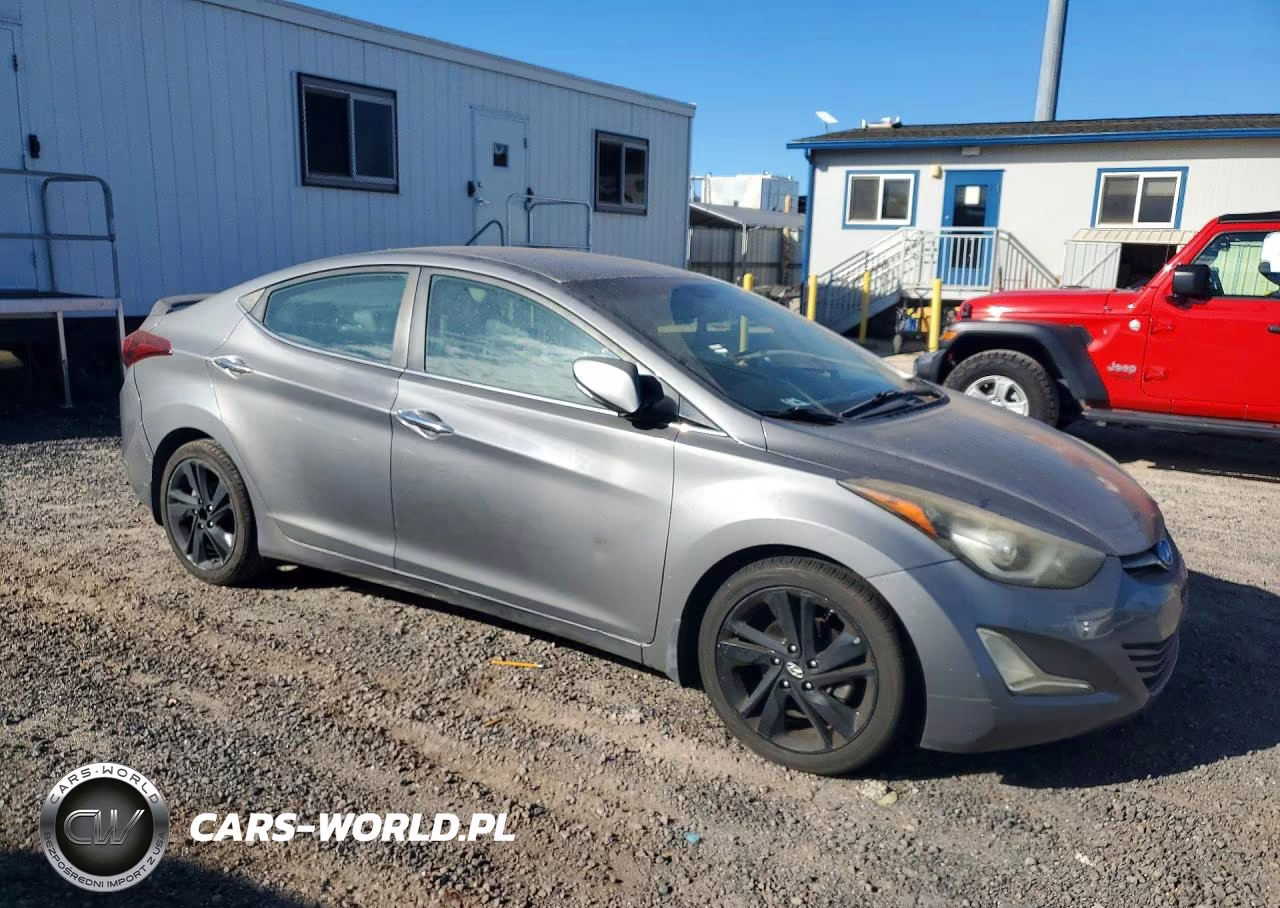 2014 Hyundai Elantra Limited VIN:5NPDH4AE3EH481206 - 4