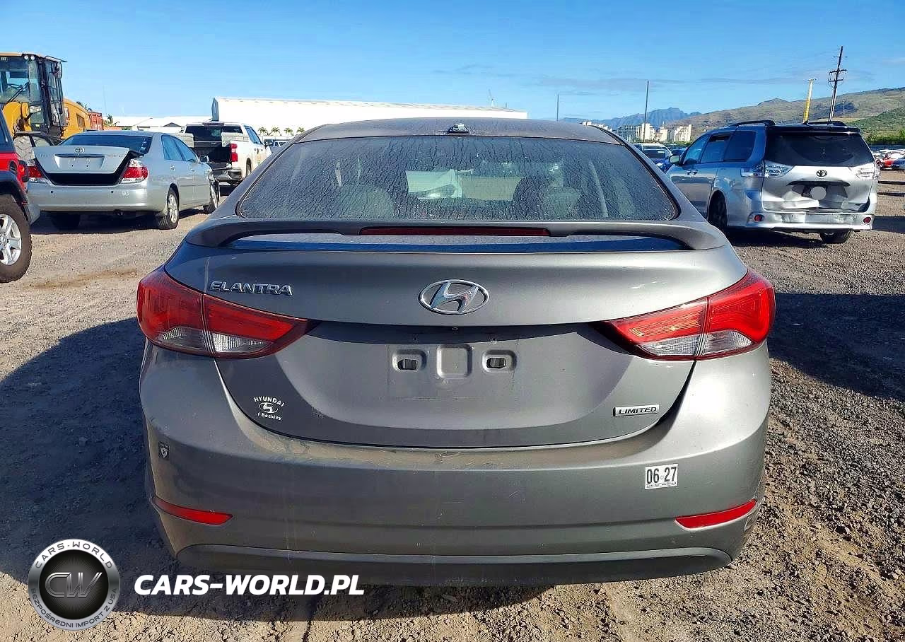 2014 Hyundai Elantra Limited VIN:5NPDH4AE3EH481206 - 6