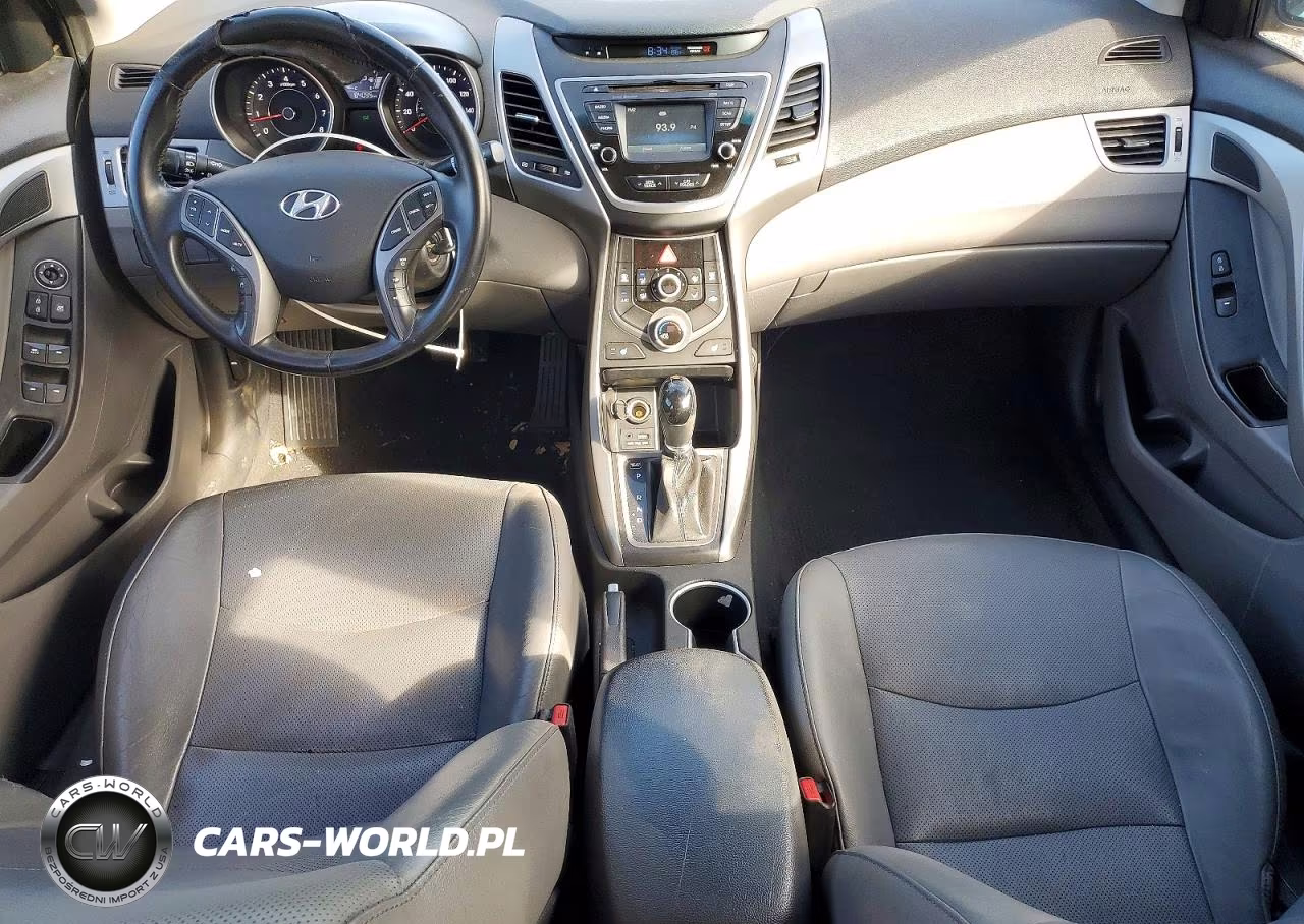 2014 Hyundai Elantra Limited VIN:5NPDH4AE3EH481206 - 8