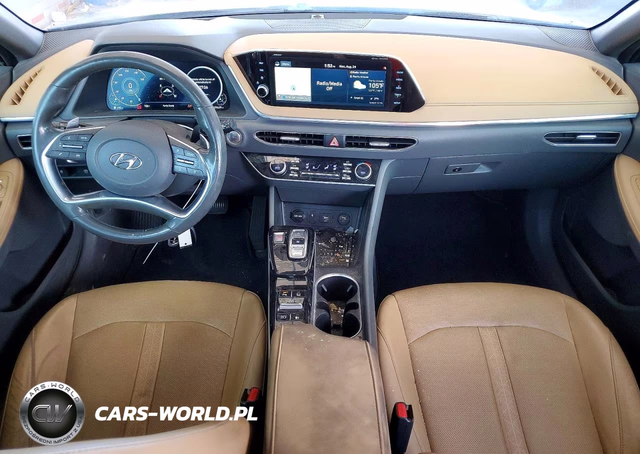 2021 Hyundai Sonata Limited VIN:5NPEH4J28MH090447 - 8