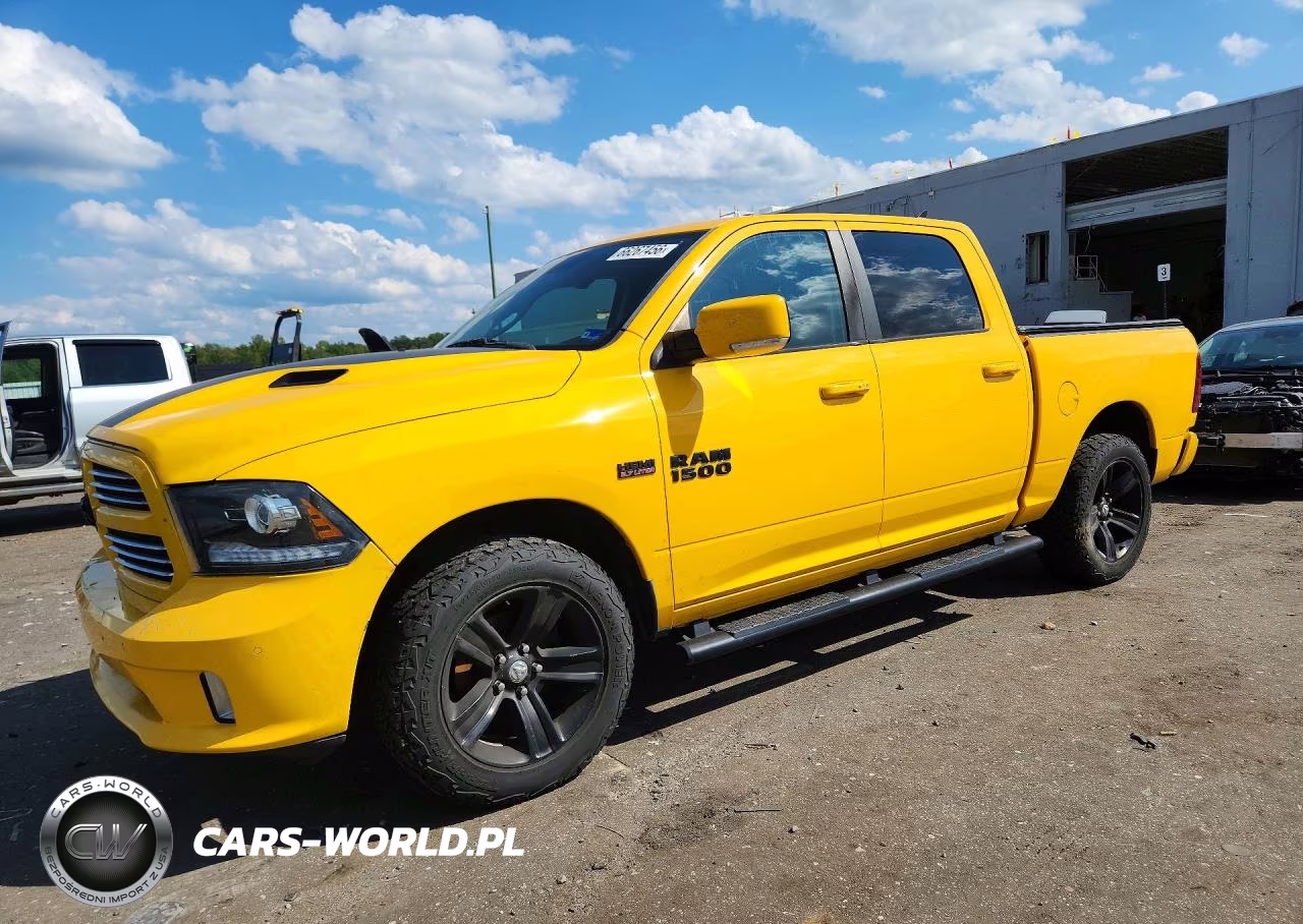 2016 Ram 1500 Sport VIN:1C6RR7MTXGS299058 - 1
