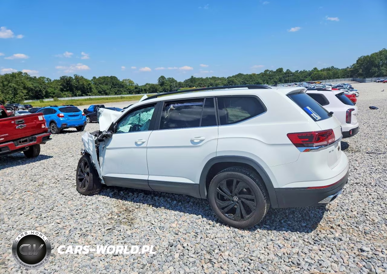 2022 Volkswagen Atlas Se VIN:1V2JR2CA5NC510052 - 2