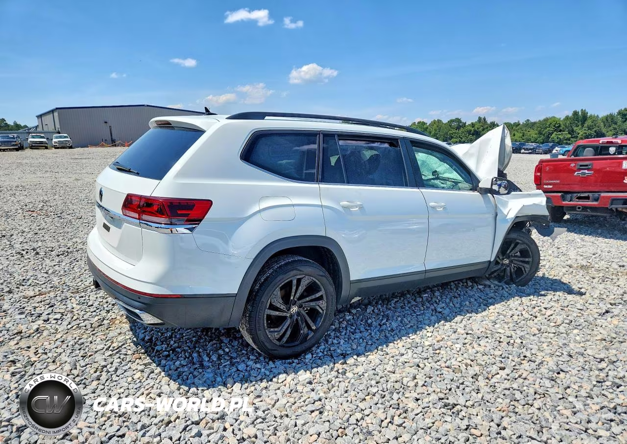 2022 Volkswagen Atlas Se VIN:1V2JR2CA5NC510052 - 3