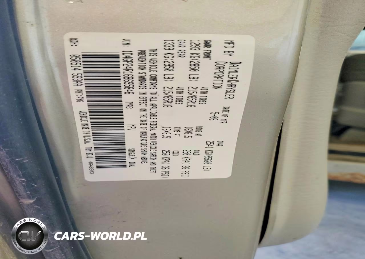 2006 Dodge Grand Caravan Se VIN:1D4GP24R16B695846 - 13
