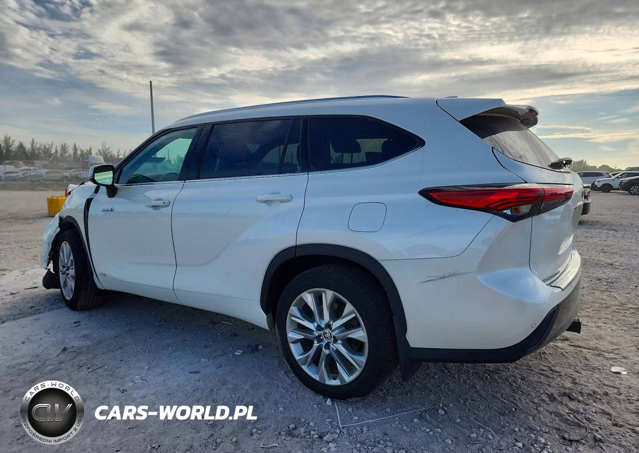 2021 Toyota Highlander Hybrid Limited VIN:5TDDBRCH9MS527202 - 2