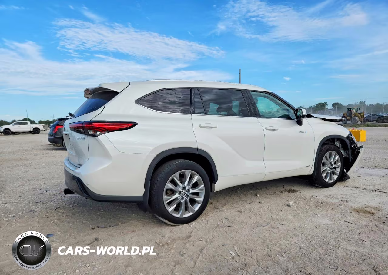 2021 Toyota Highlander Hybrid Limited VIN:5TDDBRCH9MS527202 - 3