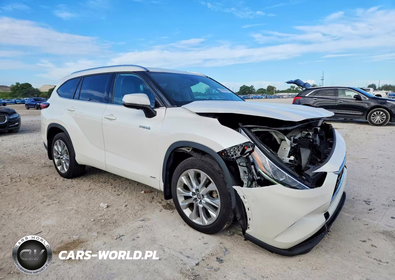 2021 Toyota Highlander Hybrid Limited VIN:5TDDBRCH9MS527202 - 4