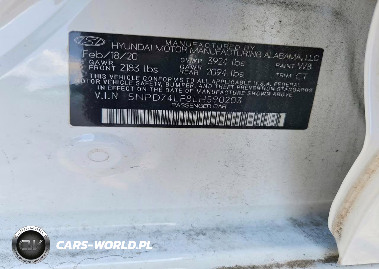 2020 Hyundai Elantra Se VIN:5NPD74LF8LH590203 - 13