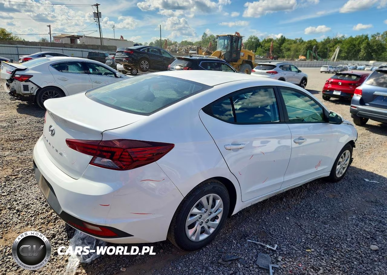 2020 Hyundai Elantra Se VIN:5NPD74LF8LH590203 - 3