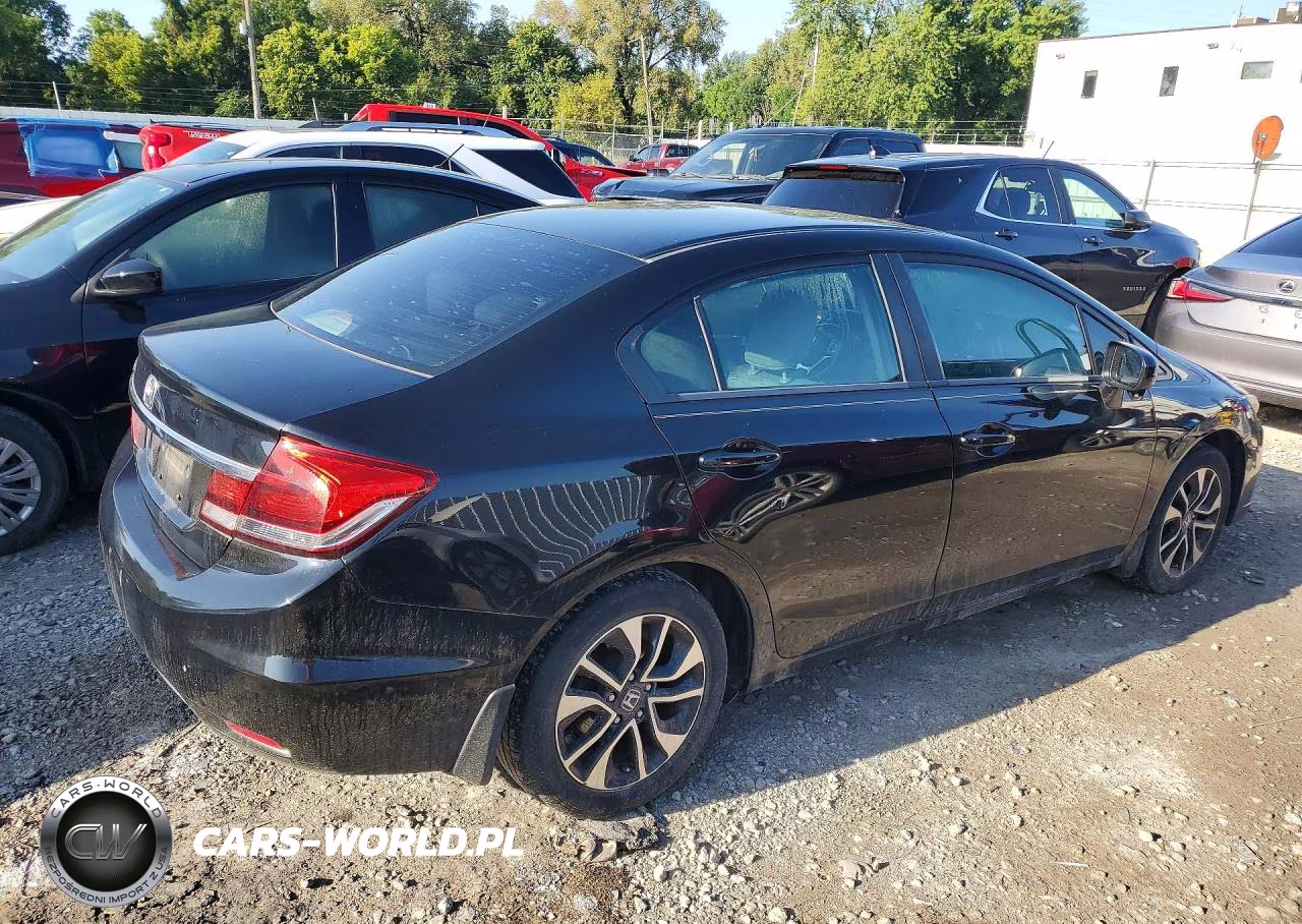 2015 Honda Civic Ex VIN:19XFB2F83FE025746 - 3