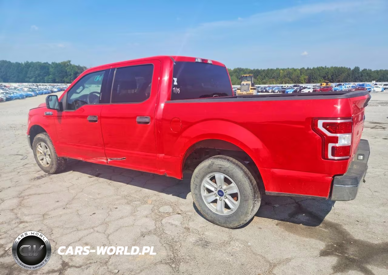 2019 Ford F150 Supercrew VIN:1FTEW1C53KFA66205 - 2
