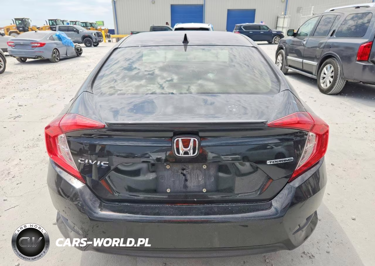 2018 Honda Civic Touring VIN:JHMFC1F98JX024356 - 6