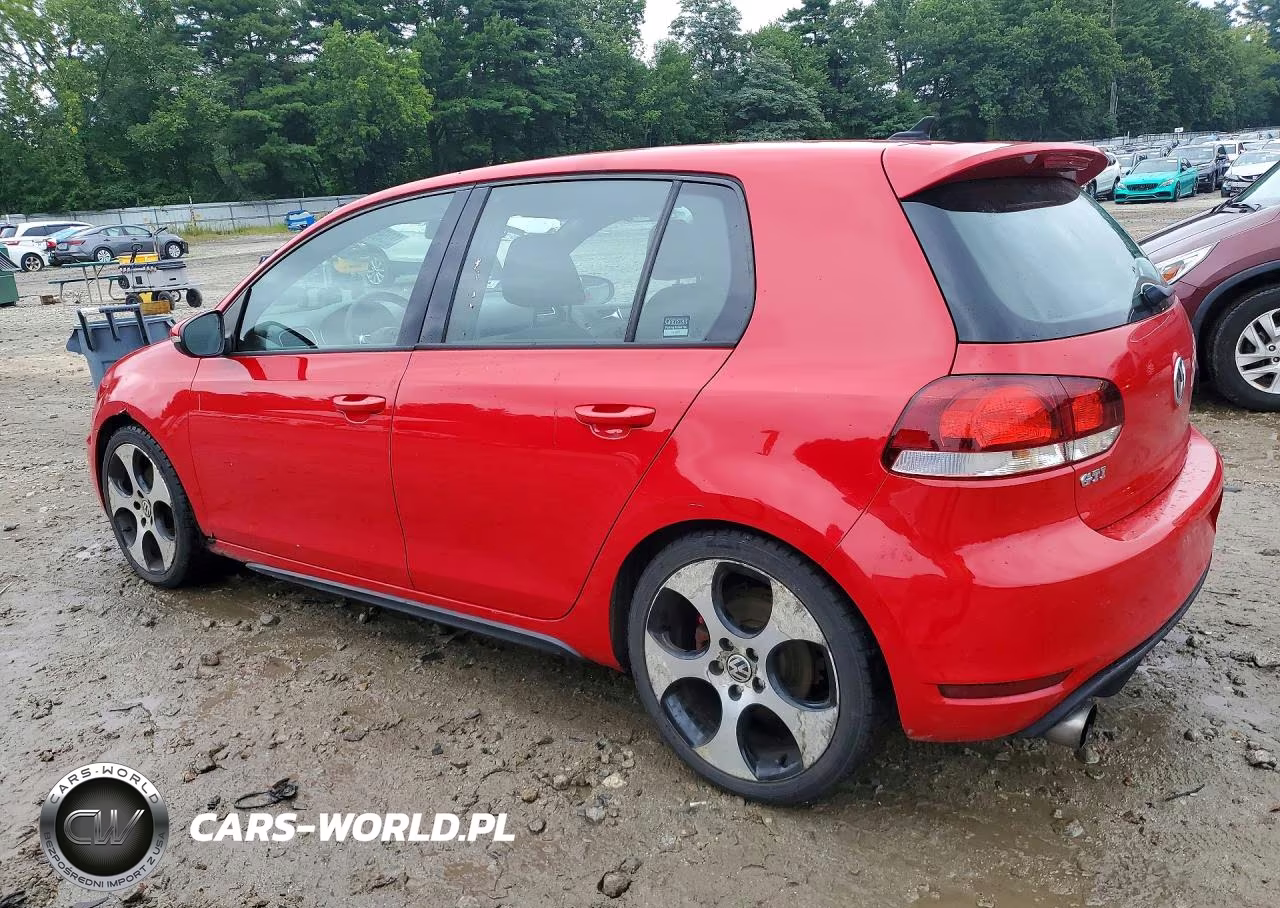 2013 Volkswagen Gti VIN:WVWGD7AJ5DW123511 - 2